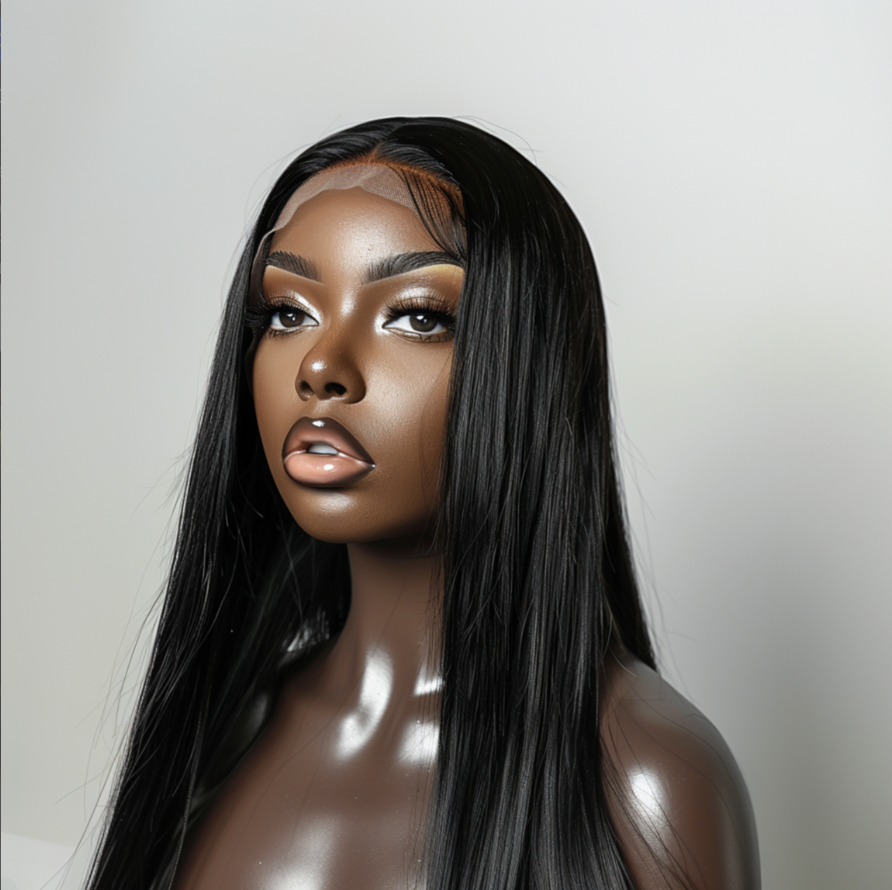 Luxury Straight Pre-Made HD 6x6 Closure Wig unit