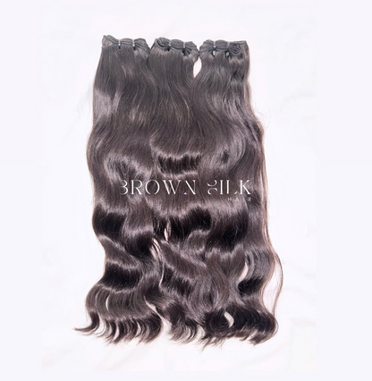 Raw Filipina Natural Wavy Hair Bundles - Single