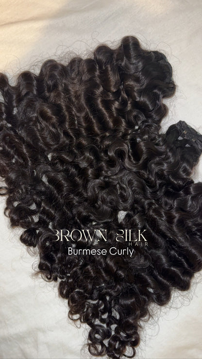Curly Clip-In Hair Extensions – Premium Texture-Matching Virgin Hair